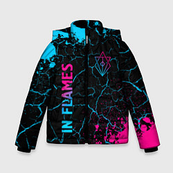 Зимняя куртка для мальчика In Flames Neon Gradient