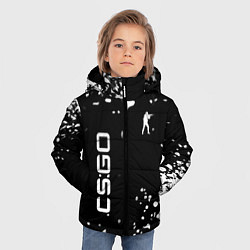 Куртка зимняя для мальчика Csgo стрелялки, цвет: 3D-черный — фото 2