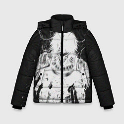 Куртка зимняя для мальчика Dead Inside Rage, цвет: 3D-светло-серый