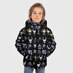 Куртка зимняя для мальчика Hollow Knight characters, цвет: 3D-светло-серый — фото 2