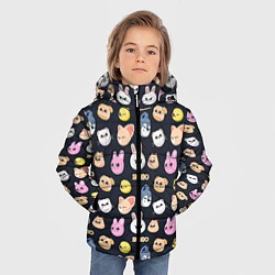 Куртка зимняя для мальчика Skzoo pattern, цвет: 3D-светло-серый — фото 2