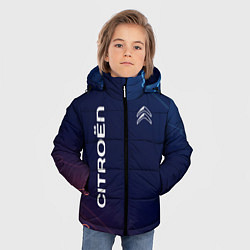 Куртка зимняя для мальчика Citroёn Абстракция, цвет: 3D-светло-серый — фото 2
