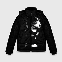 Куртка зимняя для мальчика Tokyo Ghoul Kaneki Ken - anime, цвет: 3D-светло-серый