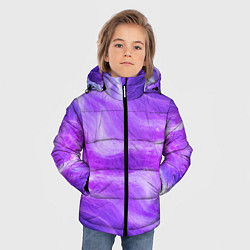 Куртка зимняя для мальчика Розовый неон, цвет: 3D-светло-серый — фото 2