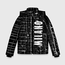 Куртка зимняя для мальчика Milano - autumn - winter 2025, цвет: 3D-черный