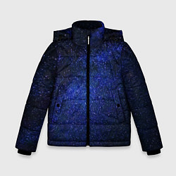Куртка зимняя для мальчика Необъятный космос, цвет: 3D-красный