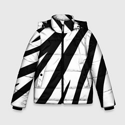 Зимняя куртка для мальчика Камуфляж зебры