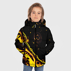 Куртка зимняя для мальчика Золотая вода, цвет: 3D-красный — фото 2