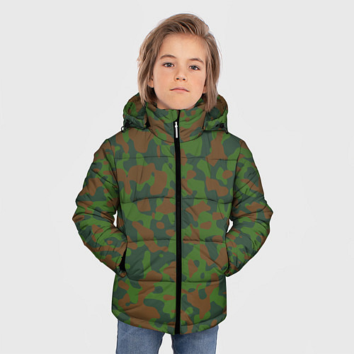 Зимняя куртка для мальчика Камуфляж WW2 Soviet / 3D-Светло-серый – фото 3