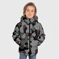 Куртка зимняя для мальчика Камуфляж Urban Night, цвет: 3D-светло-серый — фото 2