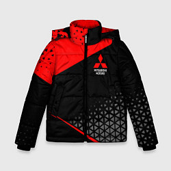 Куртка зимняя для мальчика Mitsubishi - Sportwear, цвет: 3D-черный