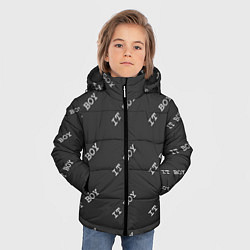 Куртка зимняя для мальчика Программисты - IT BOY, цвет: 3D-черный — фото 2