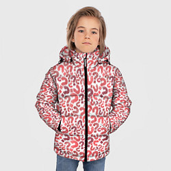 Куртка зимняя для мальчика Вопросительные знаки разноцветные, цвет: 3D-черный — фото 2
