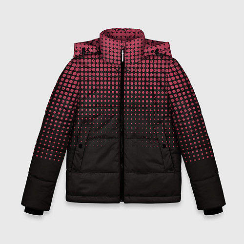 Зимняя куртка для мальчика Неоновые груги / 3D-Черный – фото 1
