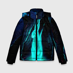 Куртка зимняя для мальчика Водяной Кроль, цвет: 3D-черный