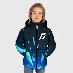 Куртка зимняя для мальчика Need for Speed взрыв частиц, цвет: 3D-черный — фото 2