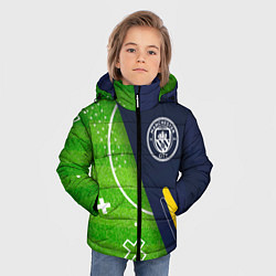 Куртка зимняя для мальчика Manchester City football field, цвет: 3D-черный — фото 2