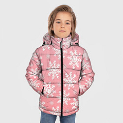 Куртка зимняя для мальчика Снегопад, цвет: 3D-черный — фото 2