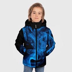 Куртка зимняя для мальчика Neon neiro, цвет: 3D-черный — фото 2