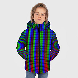 Куртка зимняя для мальчика Multicolored texture, цвет: 3D-светло-серый — фото 2