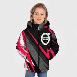 Куртка зимняя для мальчика Volvo fast lines, цвет: 3D-черный — фото 2