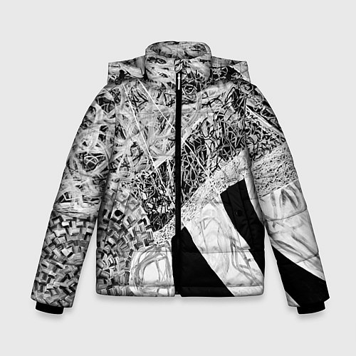 Зимняя куртка для мальчика Creativity / 3D-Черный – фото 1