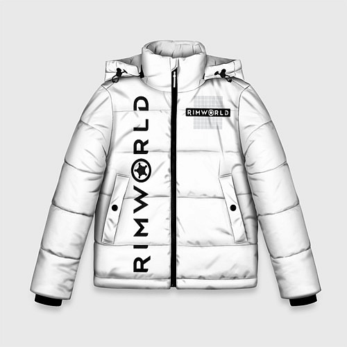 Зимняя куртка для мальчика Rimworld / 3D-Черный – фото 1