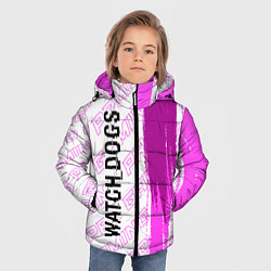 Куртка зимняя для мальчика Watch Dogs pro gaming: по-вертикали, цвет: 3D-черный — фото 2