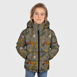 Куртка зимняя для мальчика Малиновки и зверобой, цвет: 3D-красный — фото 2