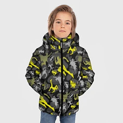 Куртка зимняя для мальчика Pattern The Flash 2023, цвет: 3D-черный — фото 2