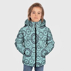 Куртка зимняя для мальчика Любитель велика, цвет: 3D-черный — фото 2