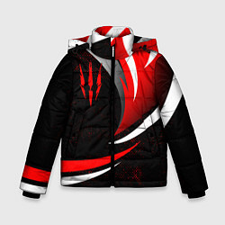 Куртка зимняя для мальчика Ведьмак - спортивная униформа, цвет: 3D-светло-серый