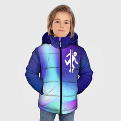 Куртка зимняя для мальчика Portal northern cold, цвет: 3D-черный — фото 2