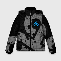 Куртка зимняя для мальчика Форма Cloud 9 black, цвет: 3D-красный