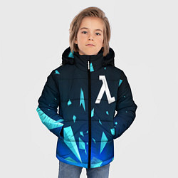 Куртка зимняя для мальчика Half-Life взрыв частиц, цвет: 3D-черный — фото 2