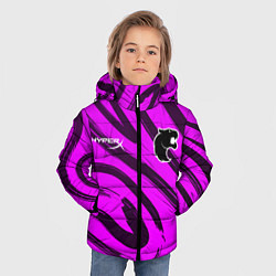 Куртка зимняя для мальчика Furia pink, цвет: 3D-светло-серый — фото 2