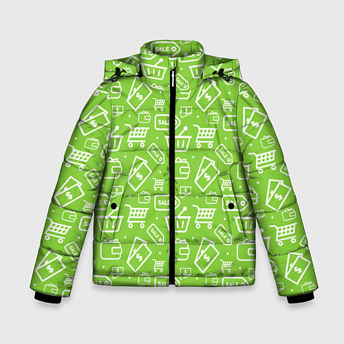 Зимняя куртка для мальчика Распродажа / 3D-Черный – фото 1