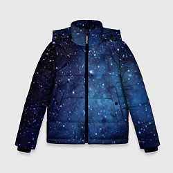 Куртка зимняя для мальчика Звездное небо - нейросеть, цвет: 3D-черный