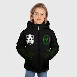 Куртка зимняя для мальчика Alliance uniform, цвет: 3D-светло-серый — фото 2