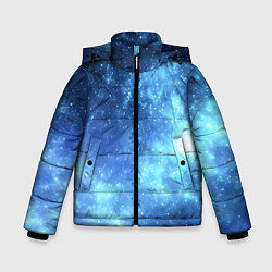 Зимняя куртка для мальчика Яркие звёзды в космосе