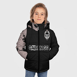 Куртка зимняя для мальчика Gaimin Gladiators Splash, цвет: 3D-черный — фото 2