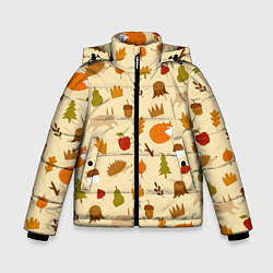 Зимняя куртка для мальчика Паттерн - осень