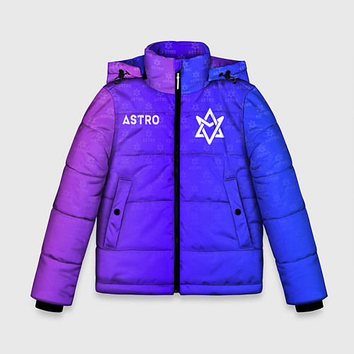 Зимняя куртка для мальчика Astro pattern / 3D-Черный – фото 1