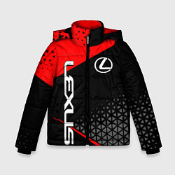 Куртка зимняя для мальчика Lexus - red sportwear, цвет: 3D-черный