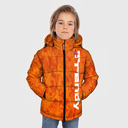 Куртка зимняя для мальчика Дизайн Trendy, цвет: 3D-красный — фото 2