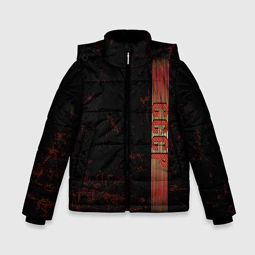 Зимняя куртка для мальчика СССР ретро / 3D-Светло-серый – фото 1