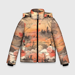 Зимняя куртка для мальчика Japen pattern