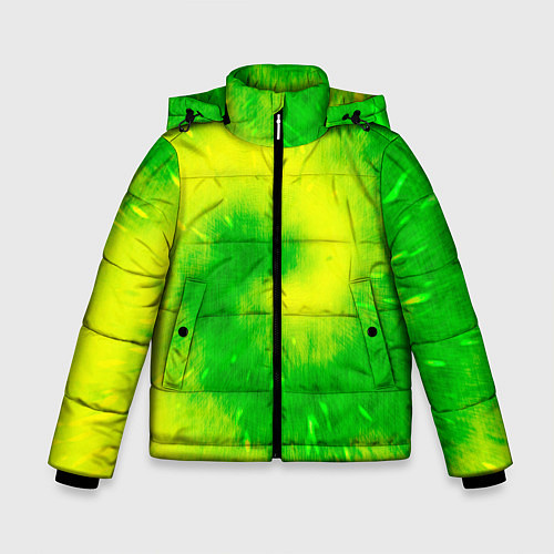 Зимняя куртка для мальчика Тай-дай Солнечный луч / 3D-Черный – фото 1