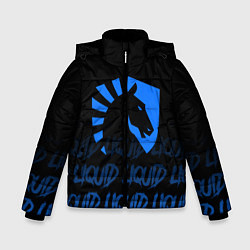 Куртка зимняя для мальчика Team Liquid style, цвет: 3D-светло-серый