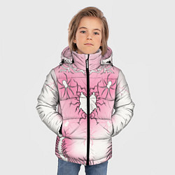 Куртка зимняя для мальчика Сердце сколопендры, цвет: 3D-черный — фото 2